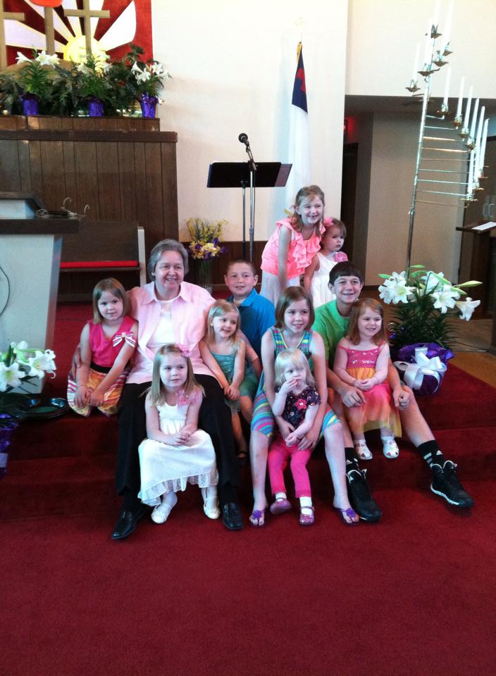 Families Celebrating Easter